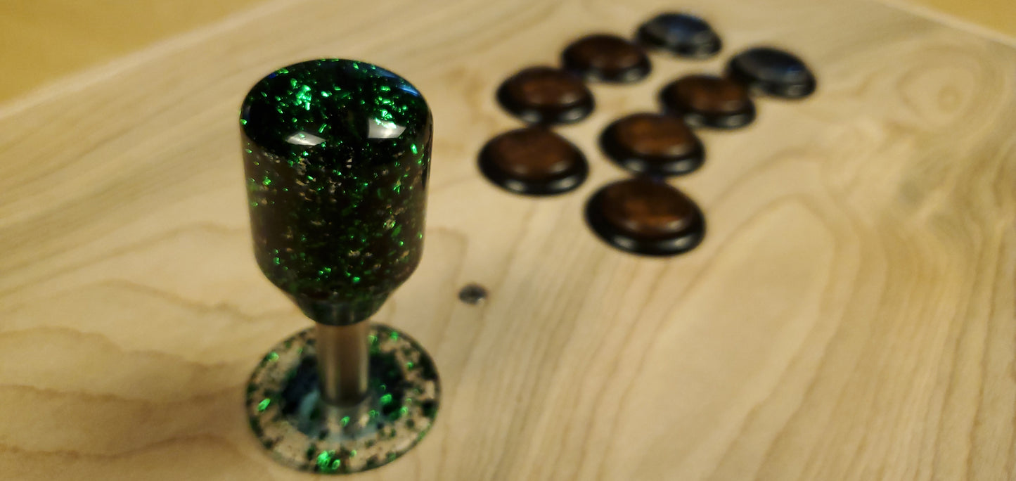 F002 - "Banishing Flat" - Arcade Stick Topper w/ Dust Washer