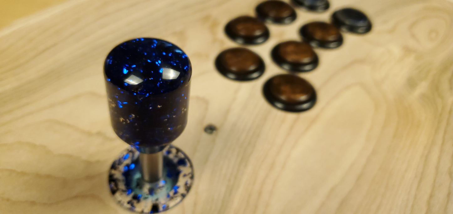 F003 - "Hailstorm" - Arcade Stick Topper w/ Dust Washer
