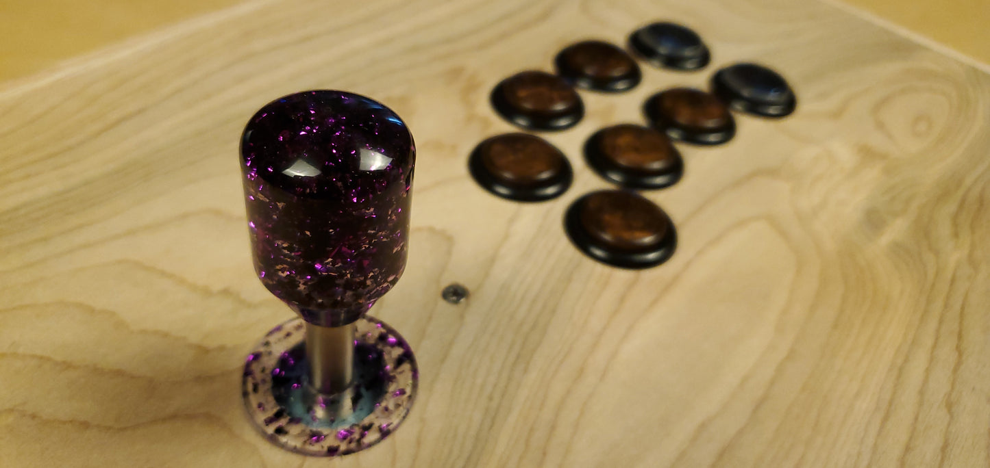 F004 - "Soul Sphere" - Arcade Stick Topper w/ Dust Washer