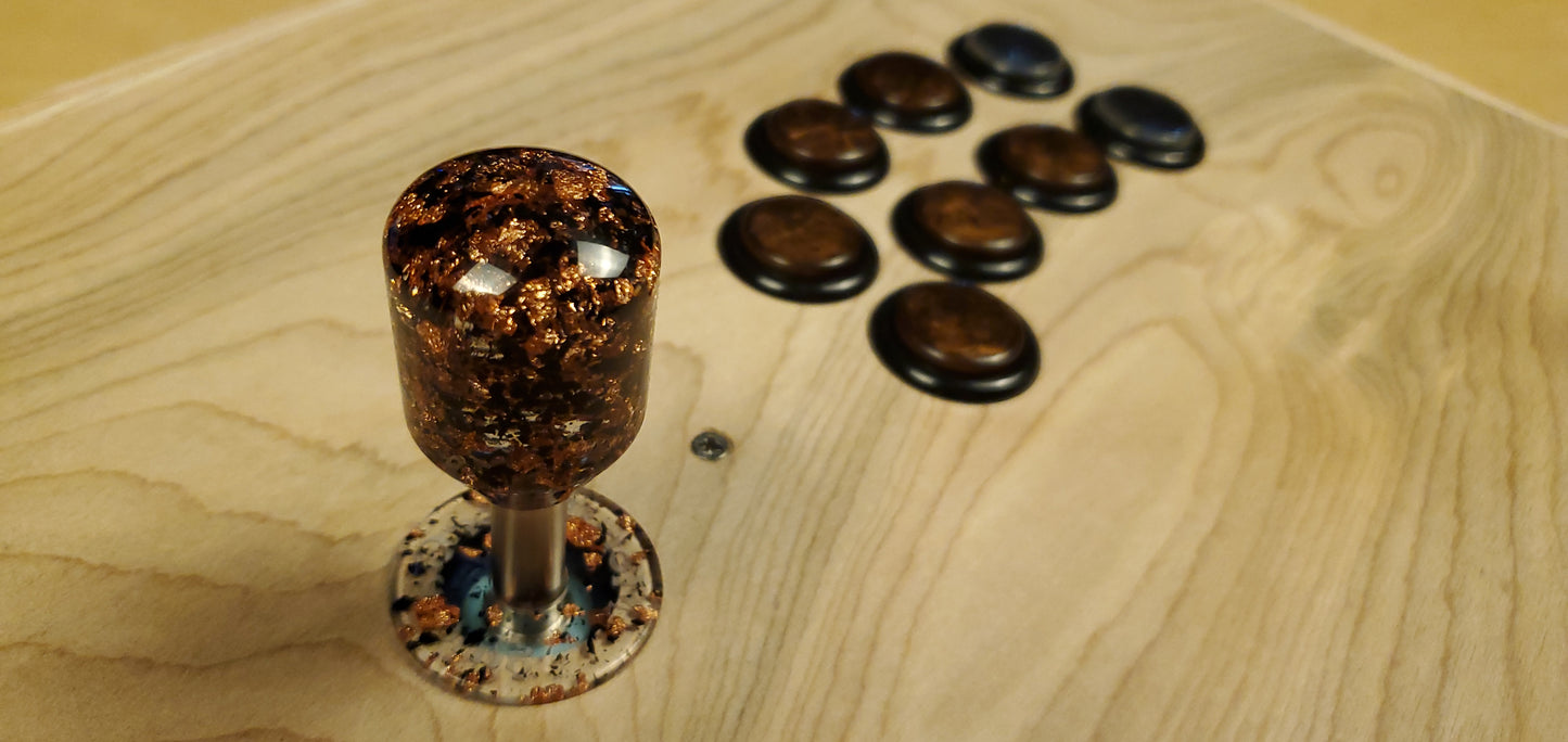 F012 - "Dankukyaku" - Arcade Stick Topper w/ Dust Washer