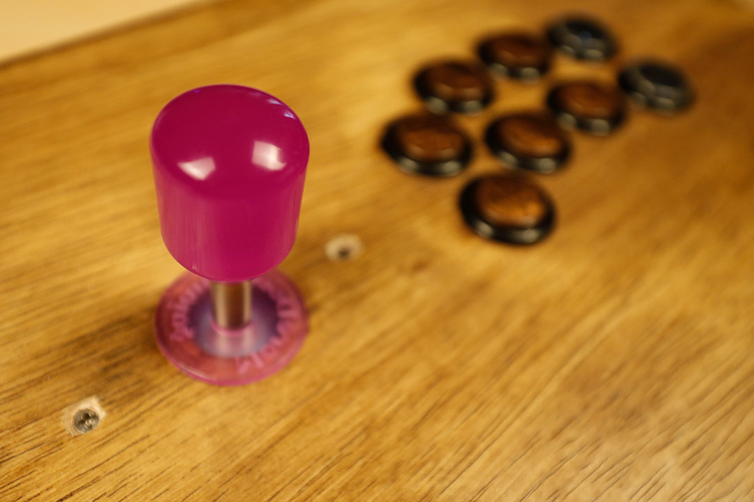 G004 - "Rapid Pulverize" - Arcade Stick Topper w/ Dust Washer