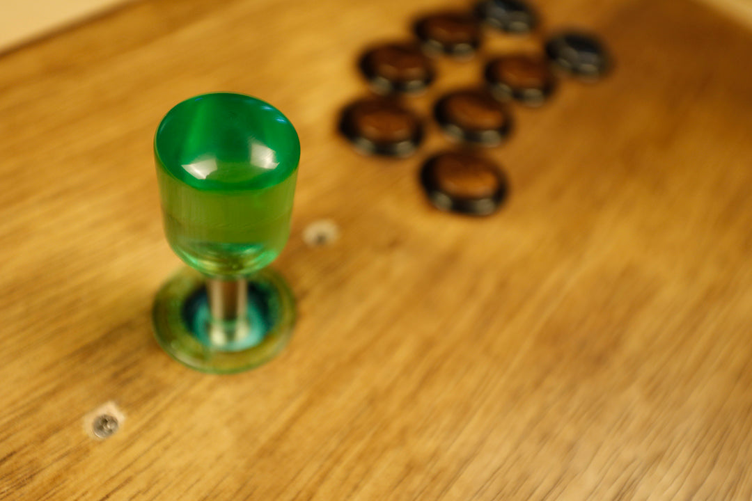 I002 - "Blade of Judgment" - Arcade Stick Topper w/ Dust Washer