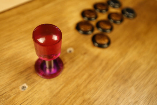 I005 - "Jyatoku Meika: Gouha Houyou" - Arcade Stick Topper w/ Dust Washer
