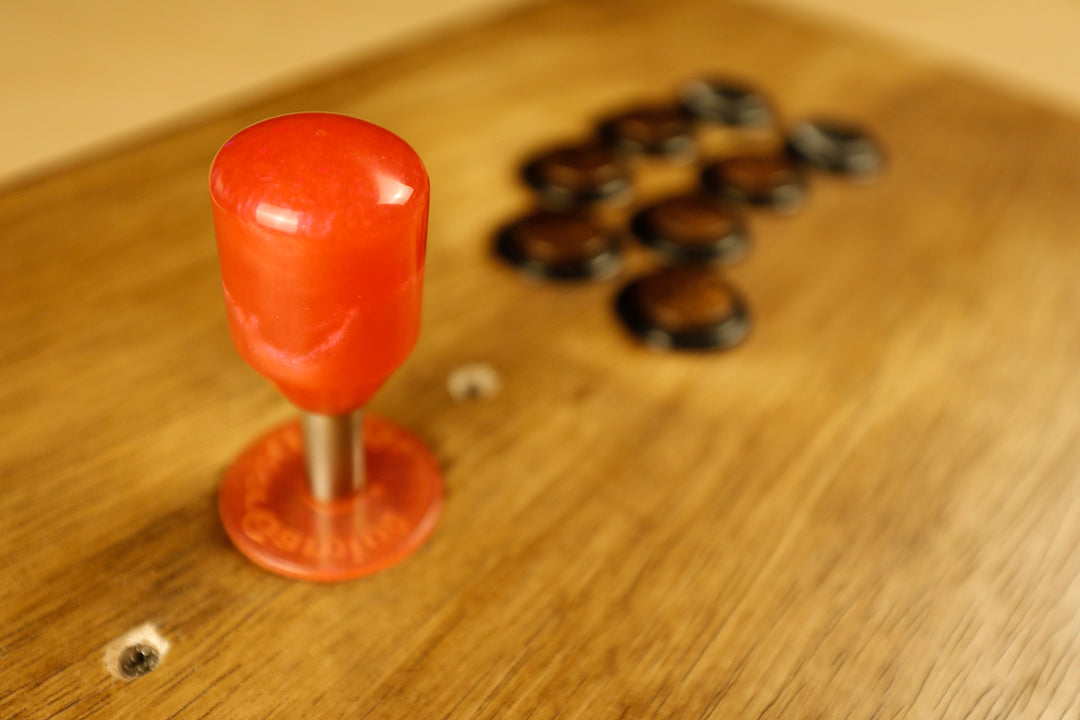 P006 - "Reginleiv" - Arcade Stick Topper w/ matching Dust Washer