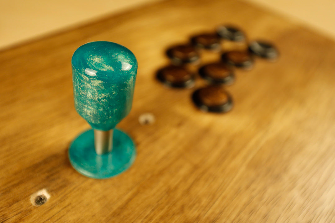 P014 - "Kick Start My Heart" - Arcade Stick Topper w/ Dust Washer