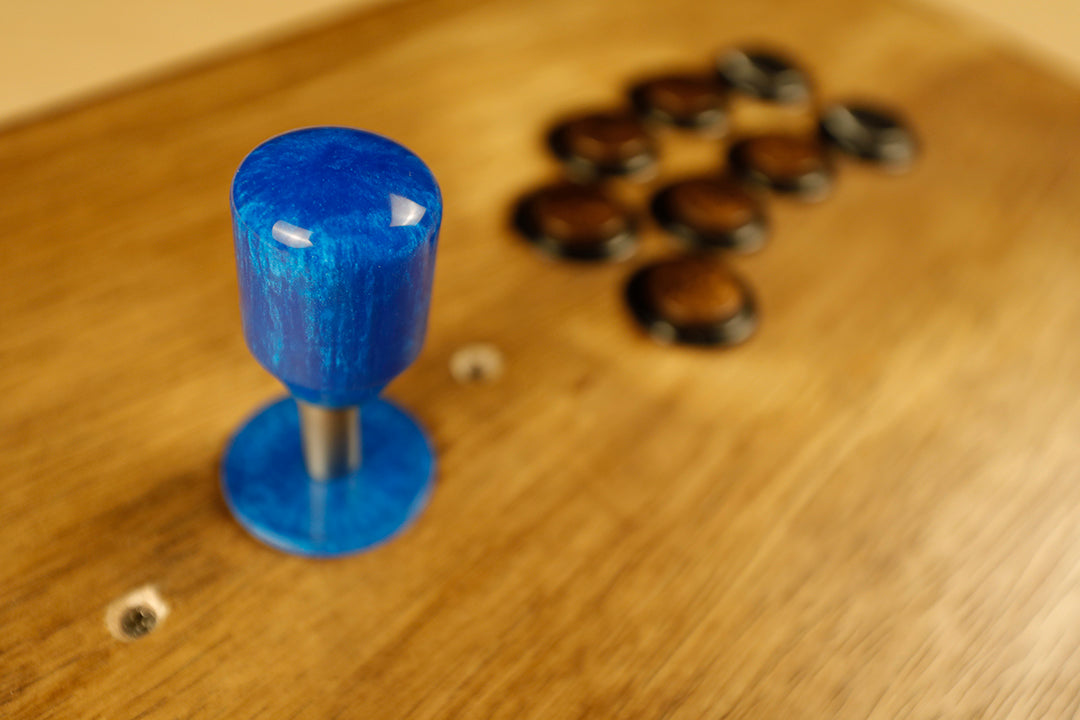 P023 - "Zero Gun: Sleipnir" - Arcade Stick Topper w/ Dust Washer