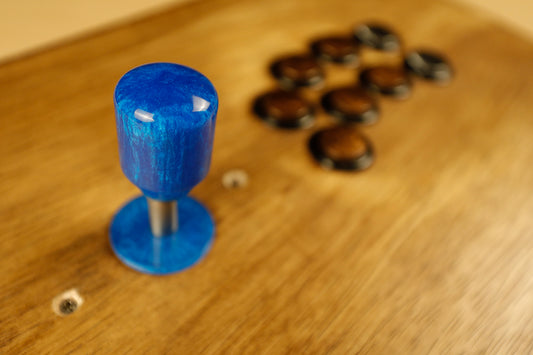 P023 - "Zero Gun: Sleipnir" - Arcade Stick Topper w/ Dust Washer