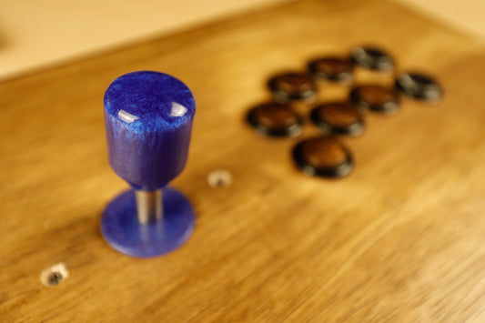 P025 - "Psi-Thrust" - Arcade Stick Topper w/ Dust Washer
