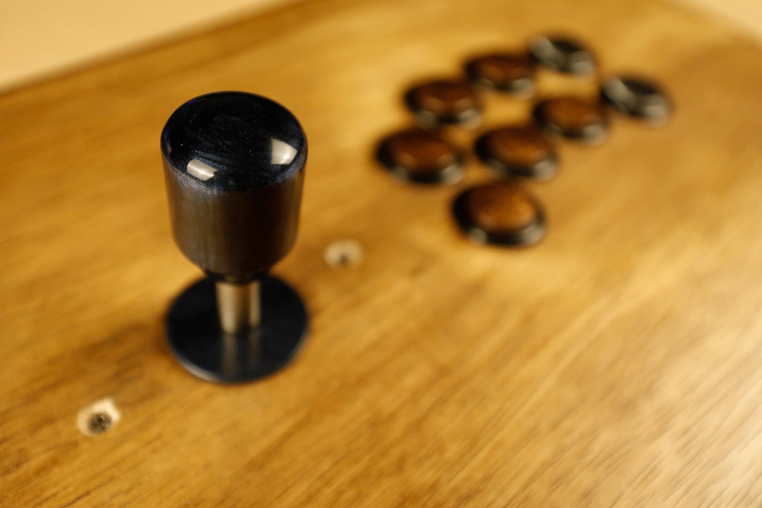 P030 - "N-Infinity" - Arcade Stick Topper w/ Dust Washer