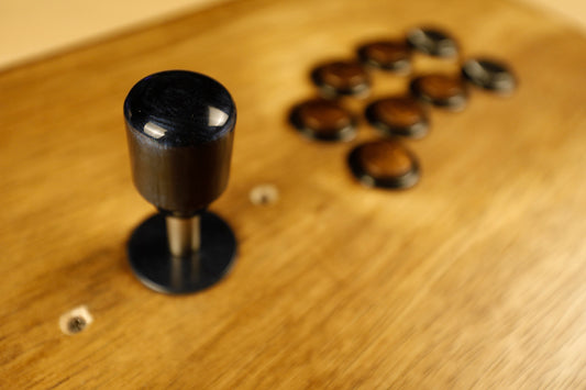 P030 - "N-Infinity" - Arcade Stick Topper w/ Dust Washer