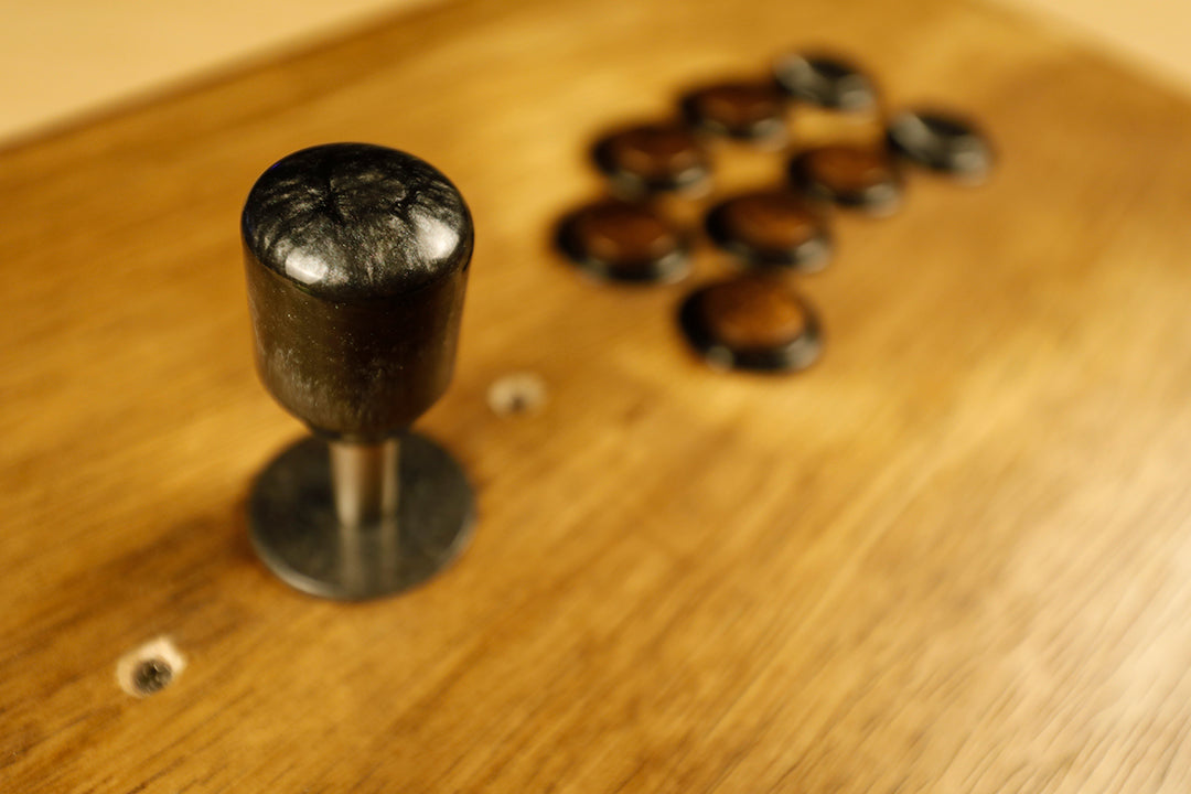 P033 - "Judge Better Half" - Arcade Stick Topper w/ Dust Washer