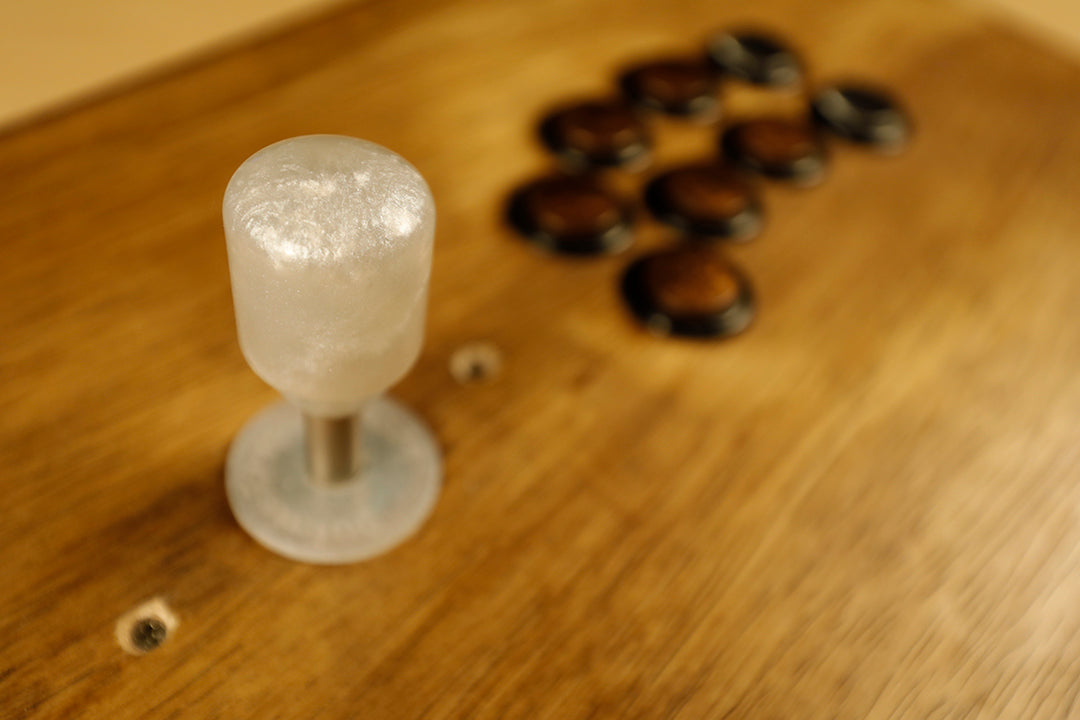 P036 - "Foudre Arc" - Arcade Stick Topper w/ Dust Washer