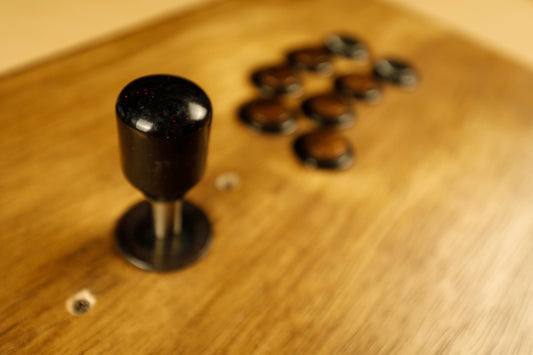P031 - "F of G" - Arcade Stick Topper w/ Dust Washer
